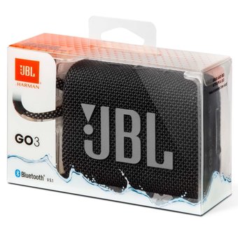  Портативная акустическая система JBL GO 3 чёрный 