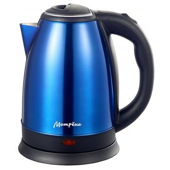  Чайник Матрёна MA-002 нержавейка синий 