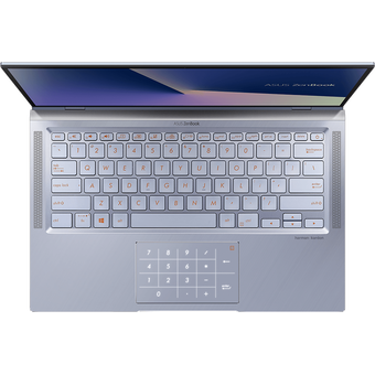  Ноутбук Asus Zenbook UM431DA-AM022 90NB0PB3-M03550 blue 14" FHD Ryzen 7 3700U/16Gb/512Gb SSD/Vega 10/DOS 