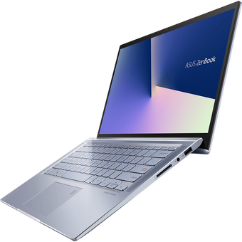  Ноутбук Asus Zenbook UM431DA-AM022 90NB0PB3-M03550 blue 14" FHD Ryzen 7 3700U/16Gb/512Gb SSD/Vega 10/DOS 