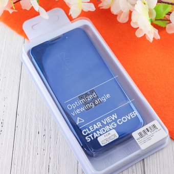  Чехол-книга Clear View WS для Samsung Galaxy A01 Core/A013 Blue 