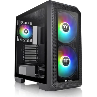  Корпус Thermaltake View 300 MX (CA-1P6-00M1WN-00) черный без БП ATX 9x120mm 5x140mm 1x200mm 2xUSB3.0 audio bott PSU 