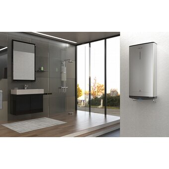  Накопительный водонагреватель Ariston ABS VLS Pro R 50, серый металлик 
