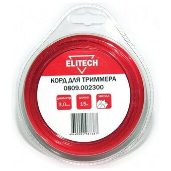  Леска ELITECH 3 809.0023 