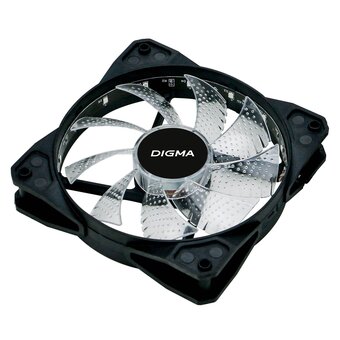  Вентилятор Digma DFAN-FRGB2 120x120x25mm 3-pin 4-pin (Molex)23dB 115gr LED Ret 