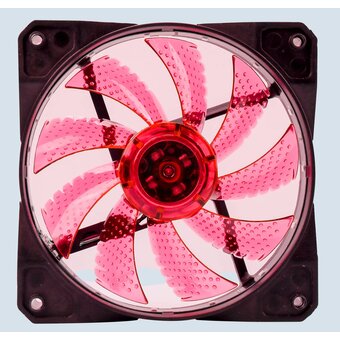  Вентилятор Digma DFAN-LED-RED 120x120x25mm 3-pin 4-pin (Molex)23dB 115gr LED Ret 