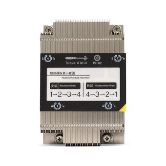  Кулер ExeGate ESNK-P0063P (EX293445RUS). 2U.SP3.Cu (Al+Cu, 2U, 4 тепл. трубки, LGA SP3, TDP 280W, 420г, на винтах, с термопастой, Retail box) 