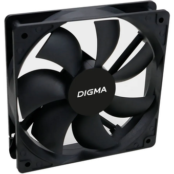  Вентилятор Digma DFAN-120-7 120x120x25mm 3-pin 4-pin (Molex)23dB 73gr Ret 