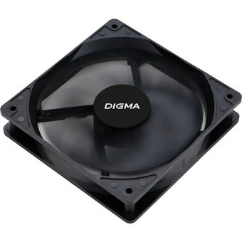  Вентилятор Digma DFAN-120-9 120x120x25mm 3-pin 4-pin (Molex)23dB 120gr Ret 