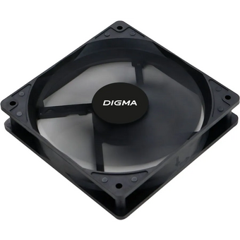  Вентилятор Digma DFAN-120-7 120x120x25mm 3-pin 4-pin (Molex)23dB 73gr Ret 