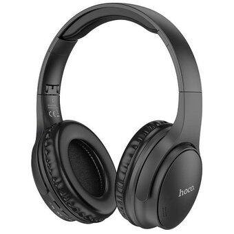  Наушники полноразмерные bluetooth HOCO W40 Mighty BT headphones, black 