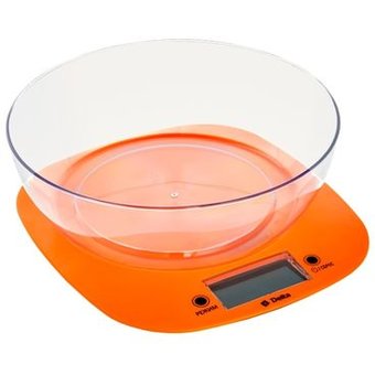  Весы кухонные Delta KCE-32 оранжевый 