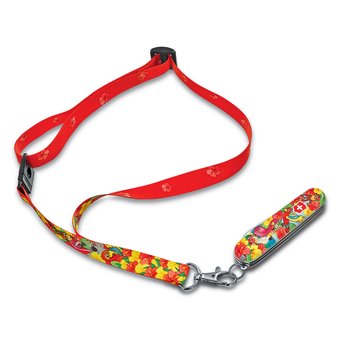  Нож перочинный Victorinox My First Victorinox Parrot Edition (0.2373.E3) 84мм 9функций красный/рисунок 