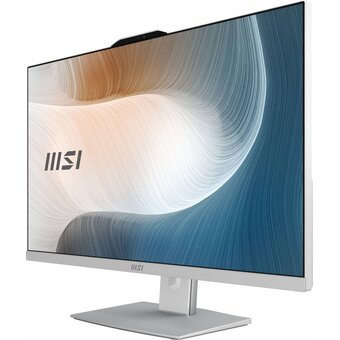  Моноблок MSI Modern AM272P 12M-256XRU (9S6-AF8212-256) 27" Full HD i7 1260P (2.1) 16Gb SSD512Gb Iris Xe noOS 120W клавиатура мышь белый 