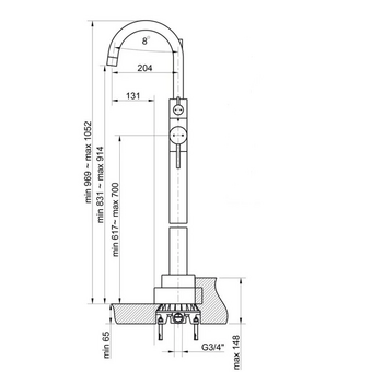  Смеситель для ванны PAINI Cox 78CR136LM напольный с душем хром 