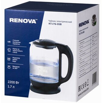  Чайник RENOVA KT17G-05B 