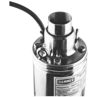  Насос скважинный Hammer NAP500/95SP 500Вт 