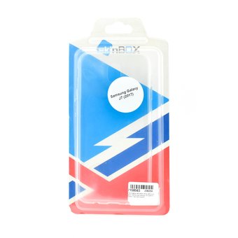  Накладка SkinBox slim silicone для Samsung Galaxy J7 (2017) (Цвет-прозрачный) 