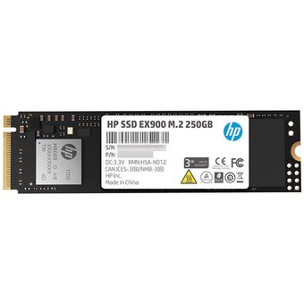  SSD 250GB HP EX900 M.2 (2YY43AA#ABB), NVMe 3D TLC 