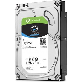  Жесткий диск 3.0TB Seagate SkyHawk (ST3000VX010) 