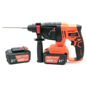  Перфоратор беcщеточный ACDC BBH-21BL One plus (Li-ion-2шт, 4.0Ач, 1,9Дж, 2 режима, З/У, 3 буры,в кейсе) 
