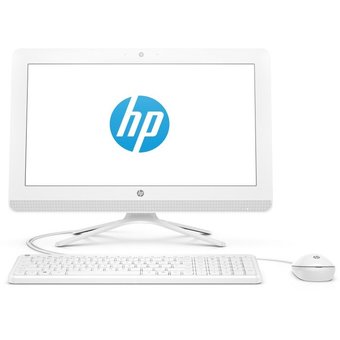  Моноблок HP 20-c401ur (4GU78EA) Snow White 