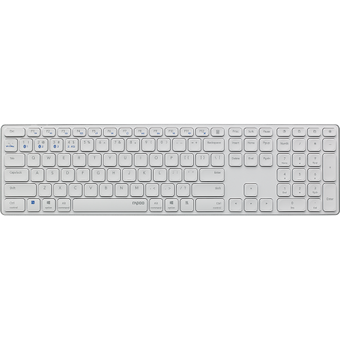 Клавиатура Rapoo E9800M (14518) белый USB беспроводная BT/Radio 