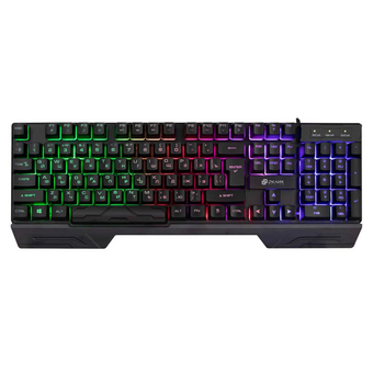  Клавиатура OKLICK 709G (1788144) черный USB LED 