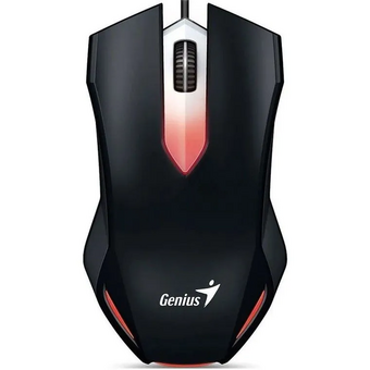  Мышь Genius X-G200 (31040004401), проводная, игровая, черный 