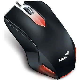  Мышь Genius X-G200 (31040004401), проводная, игровая, черный 