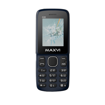  Мобильный телефон Maxvi C22 Marengo-Black (2 SIM) 