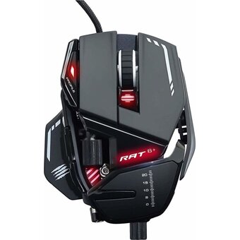  Мышь Mad Catz R.A.T. 8 (MR05DCINBL000-0), игровая, черная 
