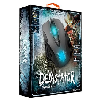  Мышь Qumo Devastator (21956) проводная, игровая 