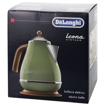  Чайник Delonghi KBOV 2001.GR зеленый 