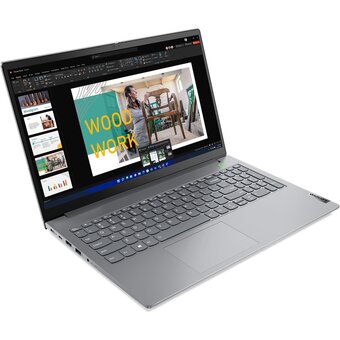  Ноутбук Lenovo ThinkBook 15 G4 IAP (21DJ00D2PB) 15.6" FHD (1920x1080) IPS 300N, i5-1235U, 8GB DDR4 3200, 256GB SSD M.2, Intel Iris Xe 