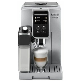  Кофемашина Delonghi ECAM370.95.S Dinamica Plus серый/черный 