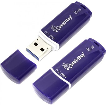  USB-флешка Smartbuy 8GB Crown Blue 