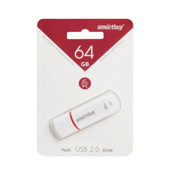  USB-флешка Smartbuy SB64GBCRW-W 64GB Crown White 