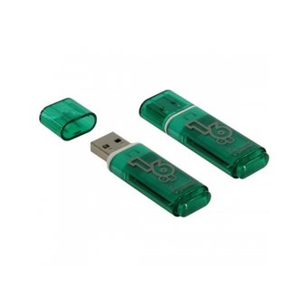  USB-флешка Smartbuy 16GB Glossy Series Green 