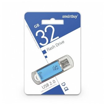  USB-флешка Smartbuy 32GB V-Cut Blue 