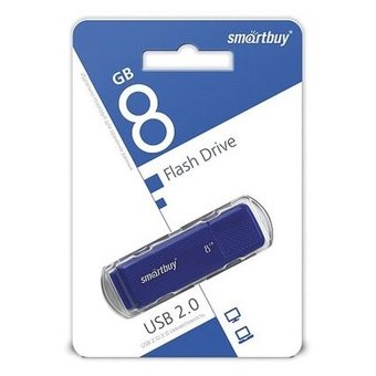  USB-флешка Smartbuy SB8GBDK-B 8GB Dock Blue 