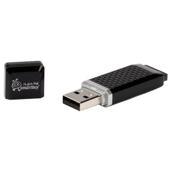  USB-флешка Smartbuy 4GB Quartz Series Black 