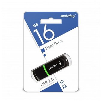  USB-флешка Smartbuy SB16GBPN-K 16GB Paean Black 