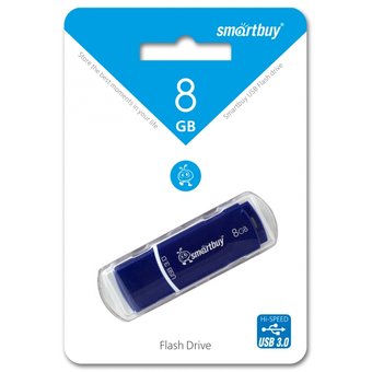  USB-флешка Smartbuy 8GB Crown Blue 