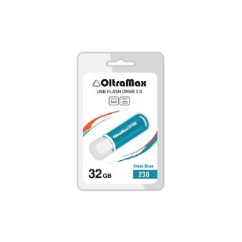  USB-флешка Oltramax OM-32GB-230-св.синий 