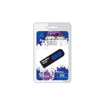  USB-флешка Oltramax OM-16GB-250-синий 