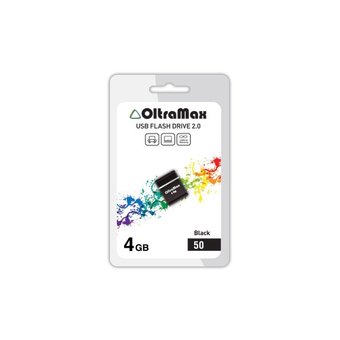  USB-флешка Oltramax 4GB 50 черный 