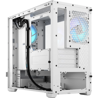  Корпус Fractal Design PoP Mini Air RGB (FD-C-POR1M-01) White TG белый без БП ATX 3x120mm 2xUSB3.0 audio bott PSU 