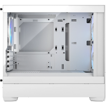  Корпус Fractal Design PoP Mini Air RGB (FD-C-POR1M-01) White TG белый без БП ATX 3x120mm 2xUSB3.0 audio bott PSU 