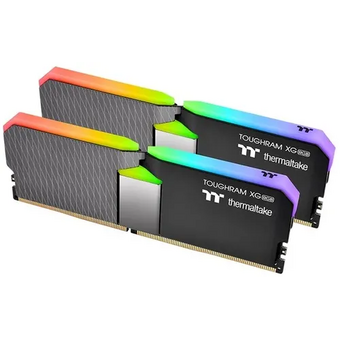  ОЗУ Thermaltake Toughram XG RGB R016R432GX2-3600C18A 64GB Black DDR4 3600 DIMM Non-ECC, CL18, 1.35V, Heat Shield, XMP 2 